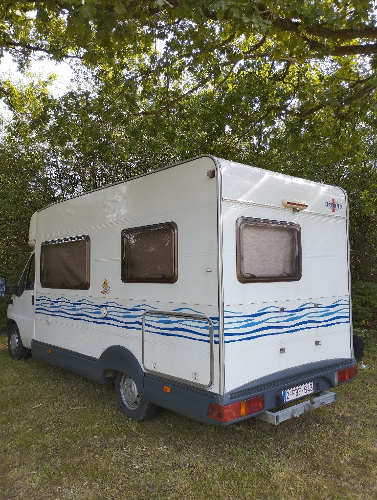 Rollerteam Fiat Ducato 2002 – 97.200 km, Caravans en Kamperen, Mobilhomes, Standaard zit, Fiat, 6 tot 7 meter, 5 tot 6 meter