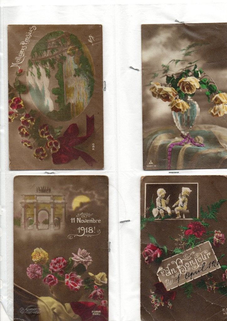 CARTES DE VŒUX ANCIENNES, Enlèvement ou Envoi, Utilisé