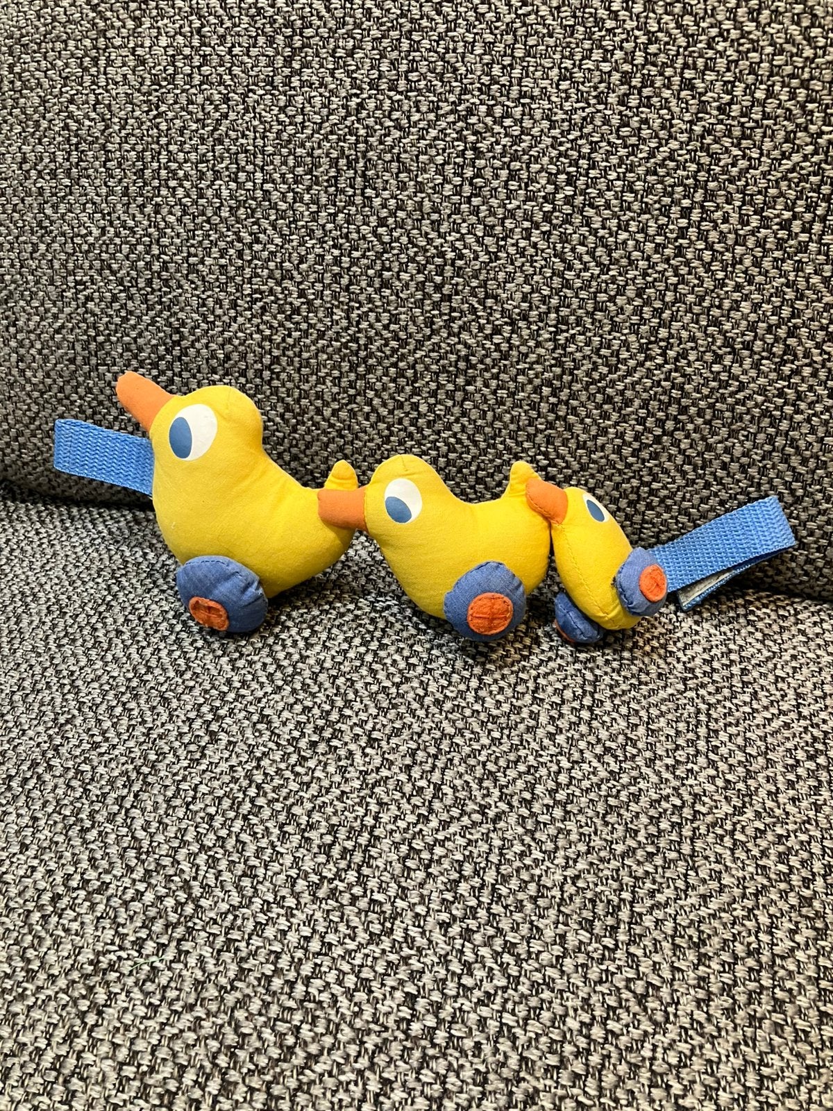 Eendjes rammelaar baby born voor koets, buggy, maxi-cosy pop, Ophalen of Verzenden, Zo goed als nieuw