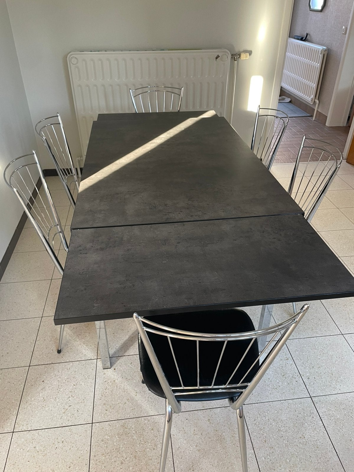 Uitschuibare keukentafel, Dieren en Toebehoren, Ophalen, Gebruikt