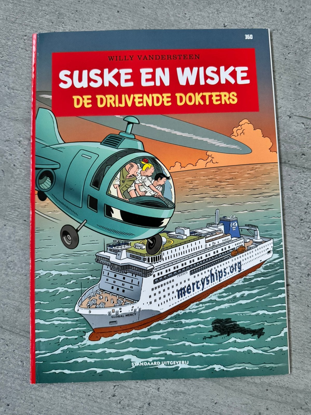 Willy Vandersteen - De drijvende dokters, Enlèvement, Neuf, Willy Vandersteen; Peter Van Gucht