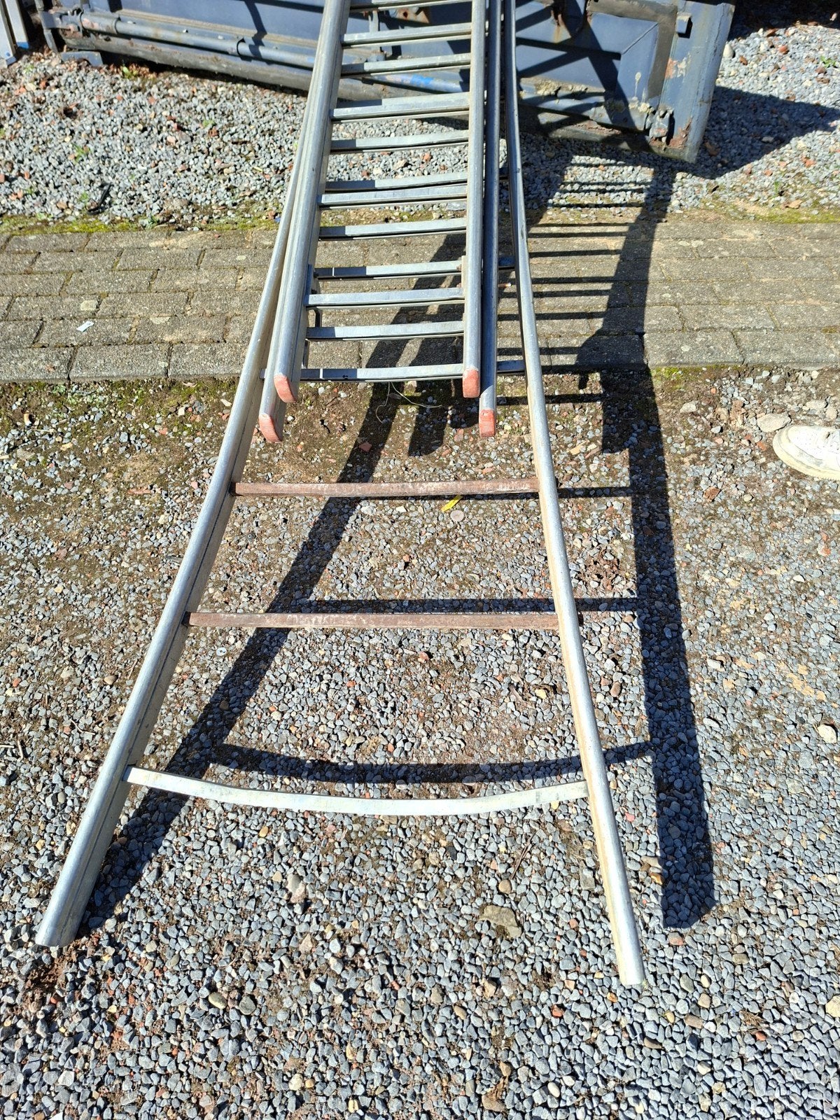 3delig ladder, Ophalen, Gebruikt, Ladder