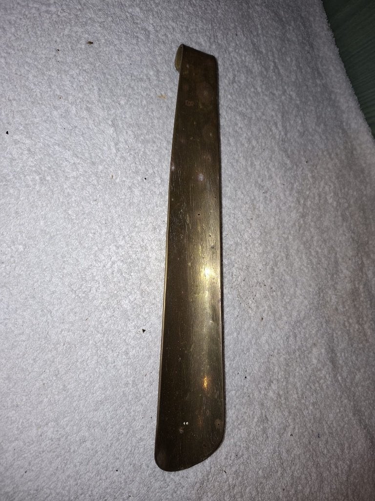 grote koperen schoentrekker, begin 1900, Ophalen of Verzenden