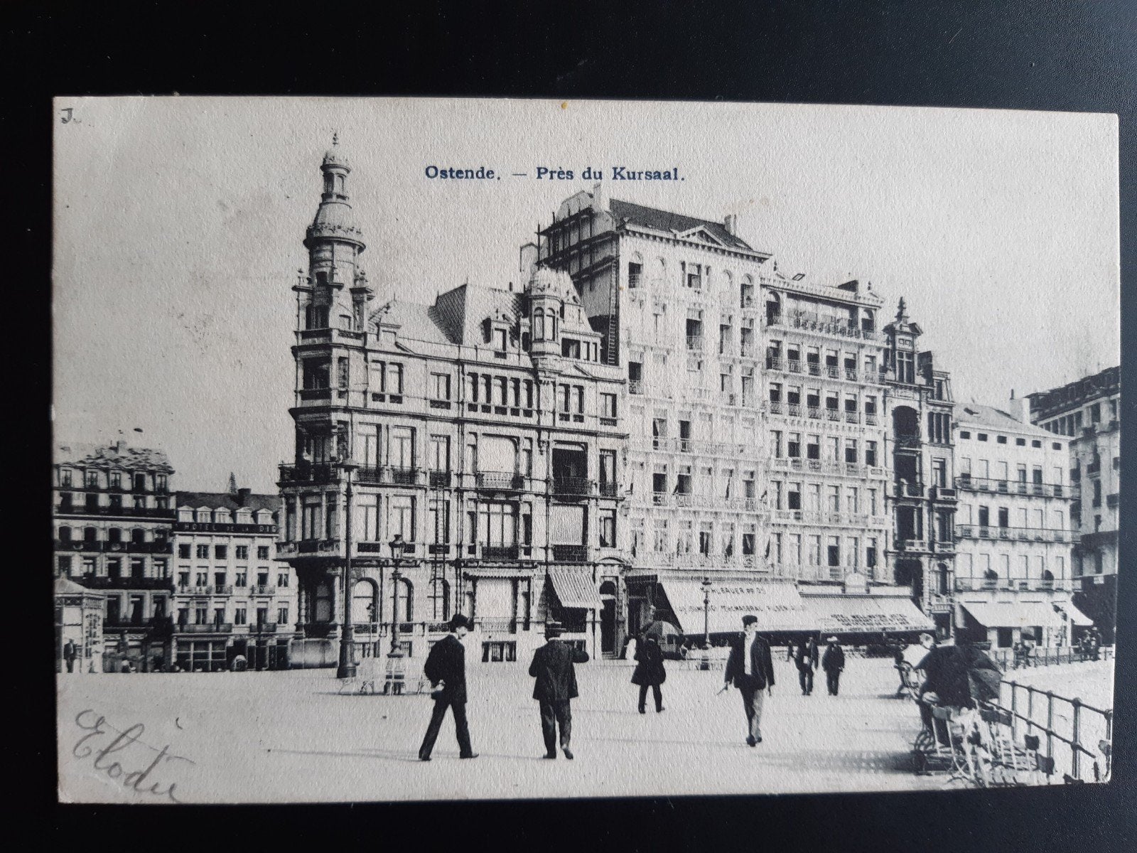OOSTENDE LA DIGUE ZEEDIJK 1905 !, Ophalen of Verzenden