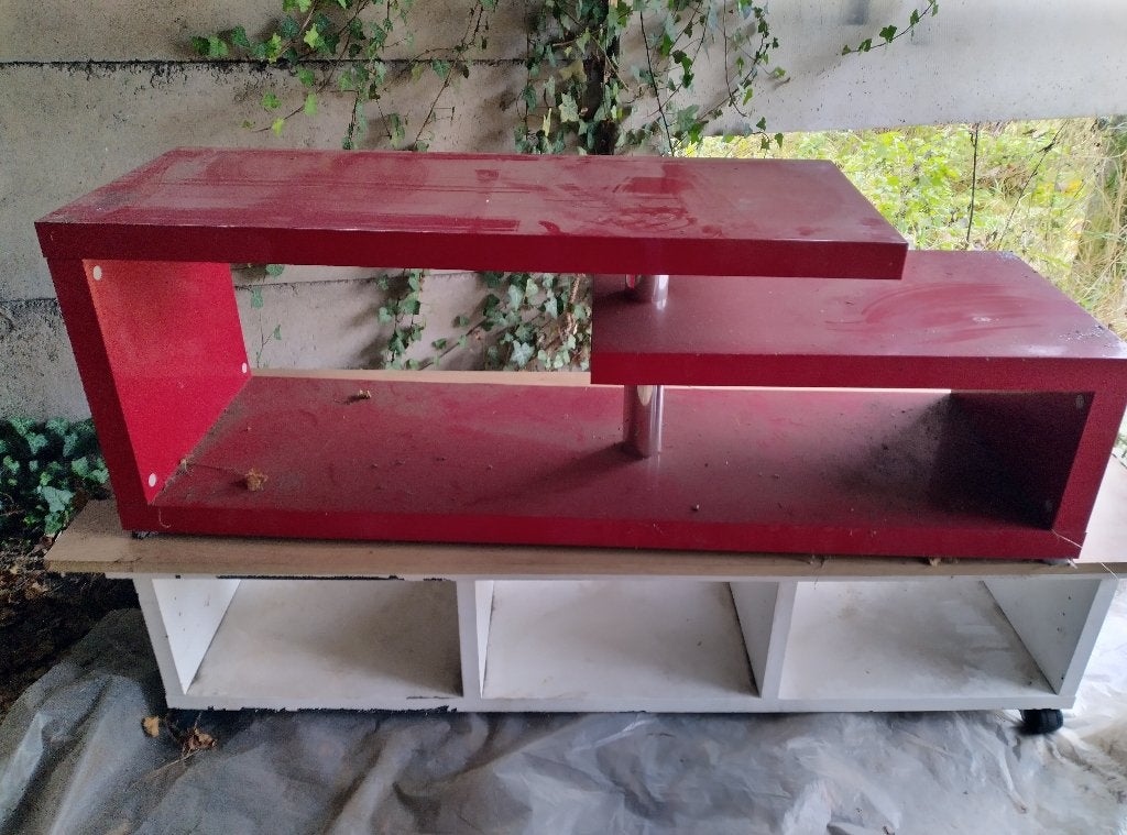 salontafel 2 stuks, Ophalen, Teakhout