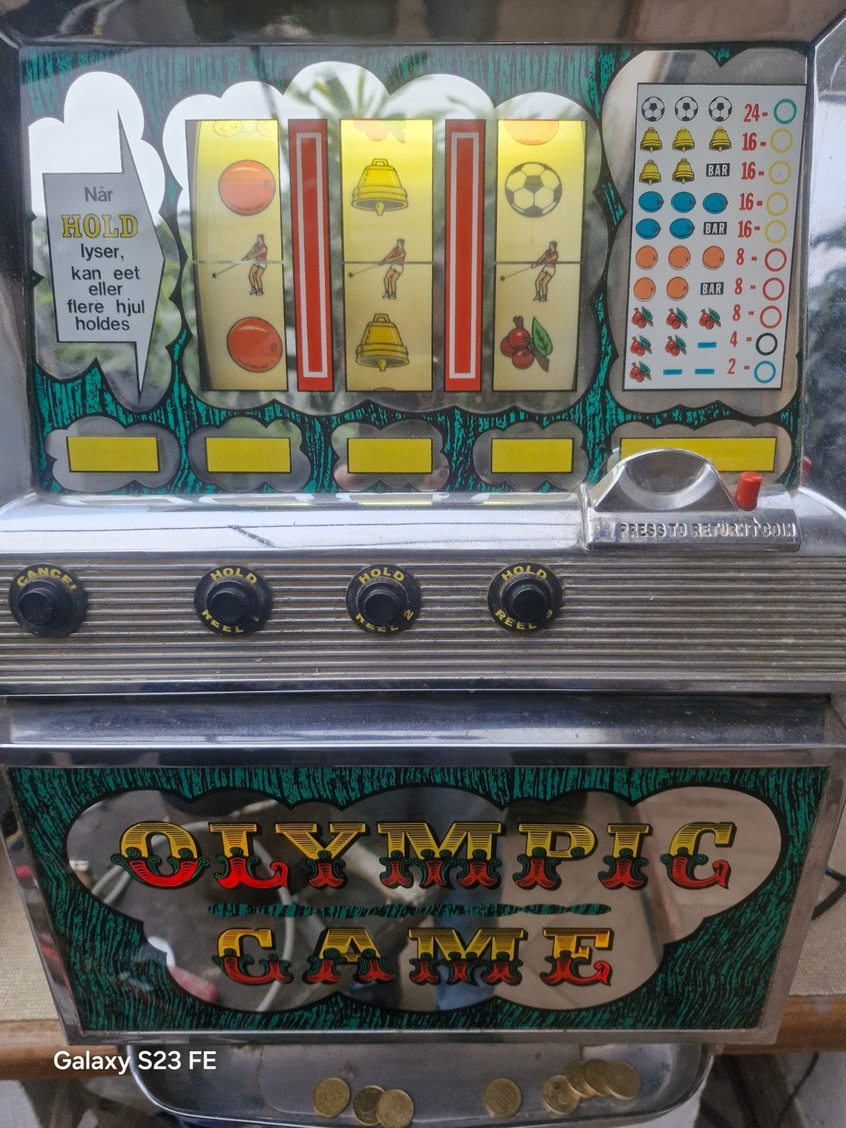 Jackpot bally, Verzamelen, Automaten | Gokkasten en Fruitautomaten, Ophalen of Verzenden