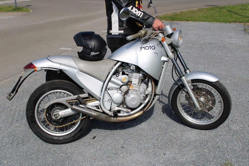 Aprilia Moto 6.5 Philippe Starck 1995 - oldtimer, Gebruikt, Particulier, Handgeschakeld, 1 cilinder