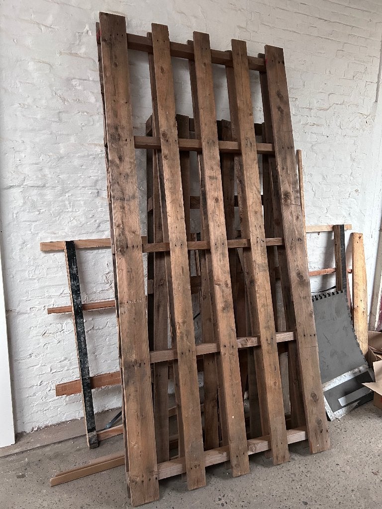 Gratis 2 grote palletten, Tuin en Terras, Ophalen