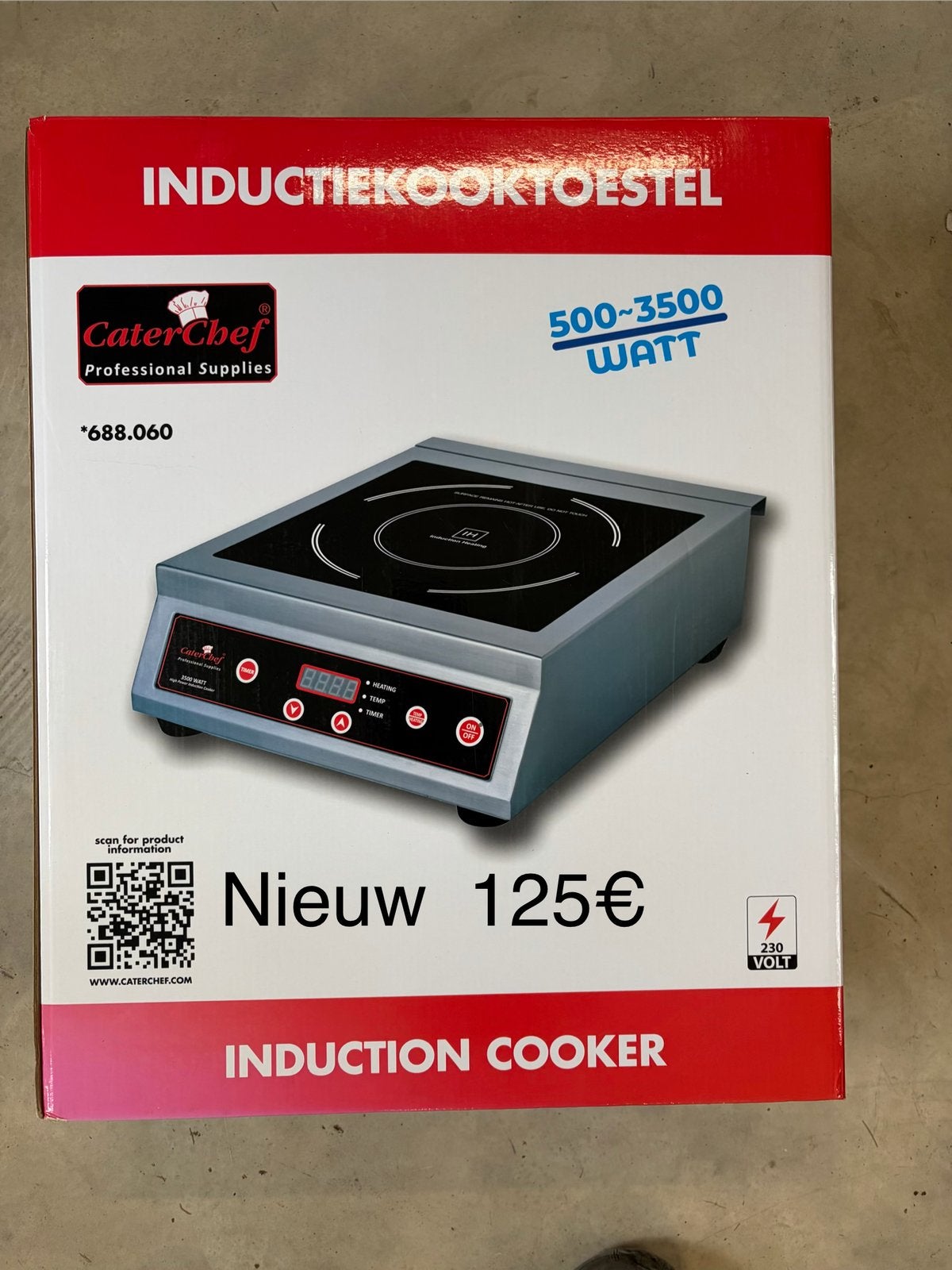 Horeca materiaal, Ophalen, Zo goed als nieuw