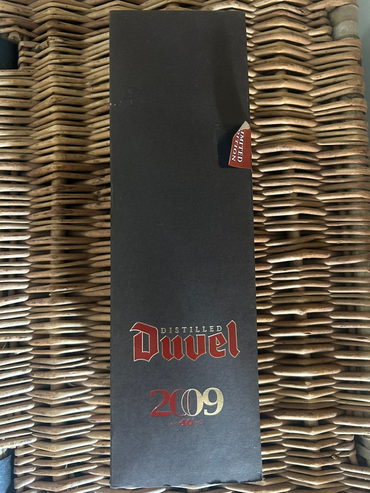 Duvel distillé en 2009, Enlèvement ou Envoi, Comme neuf, Duvel