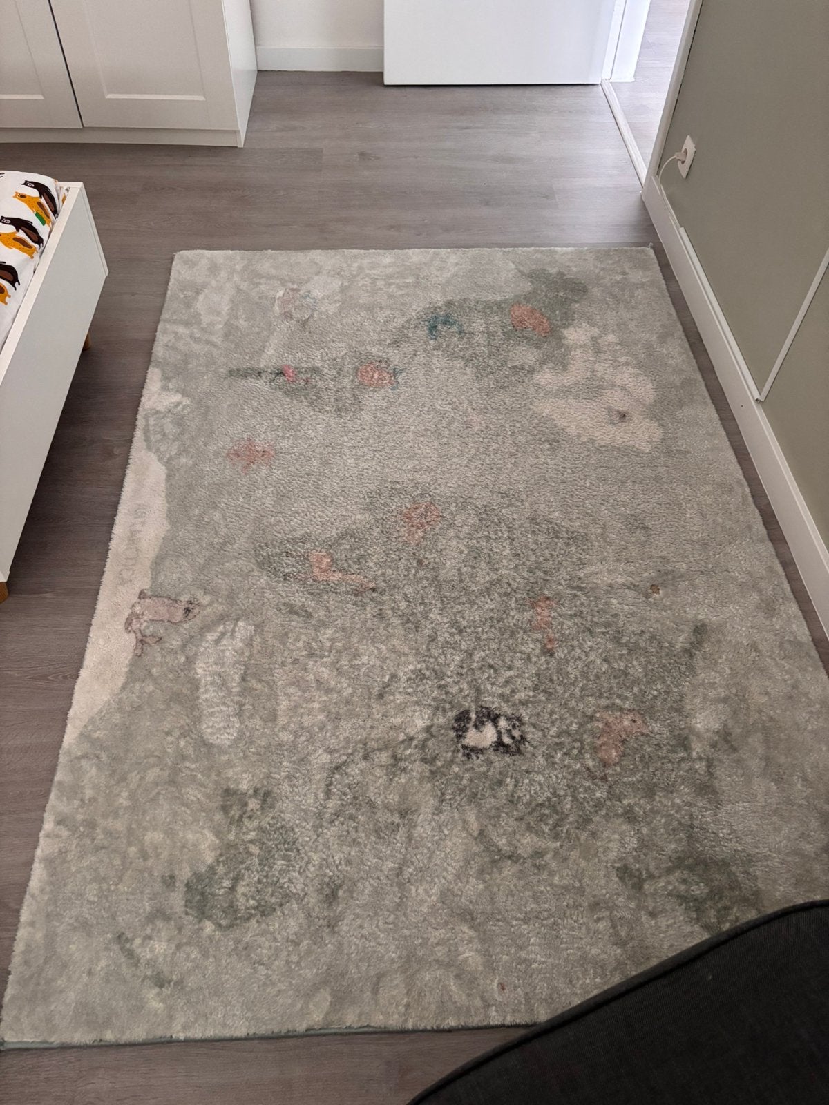 Tapijt kinderkamer 160 x 230 cm, Huis en Inrichting, Stoffering | Tapijten en Vloerkleden, Ophalen, Zo goed als nieuw