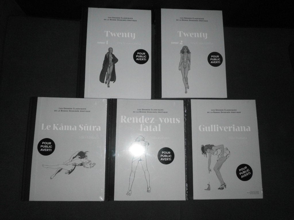 lot bd "adultes" manara/von gotha, Boeken, Complete serie of reeks, Ophalen of Verzenden, Nieuw, Milo Manara