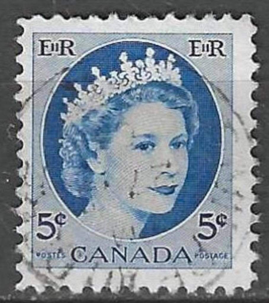 Canada 1954 - Yvert 271 - Koningin Elisabeth II (ST), Verzenden, Gestempeld