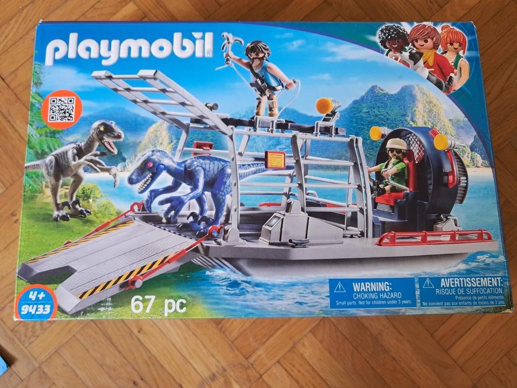 Playmobil explorers, set 9433, dino's, Kinderen en Baby's, Speelgoed | Playmobil, Ophalen, Zo goed als nieuw, Complete set