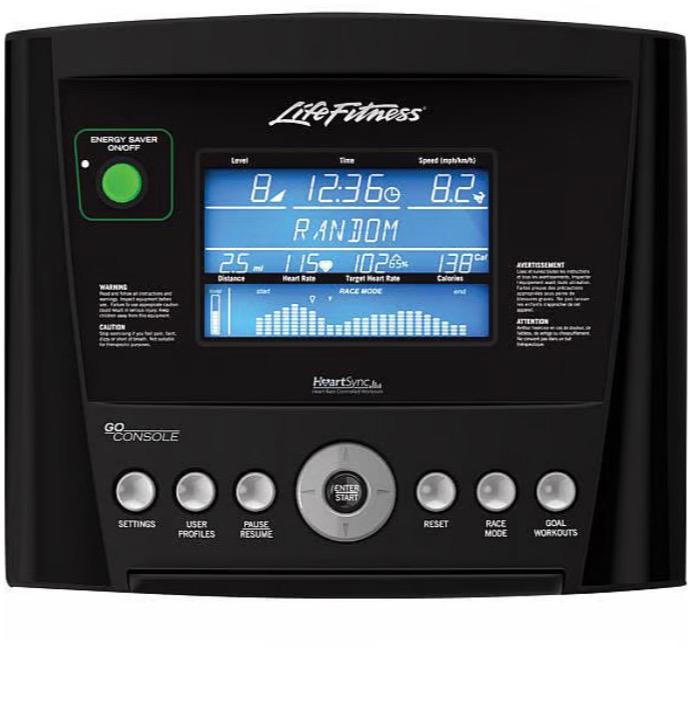 Life fitness cycle c1 go console, Ophalen, Zo goed als nieuw