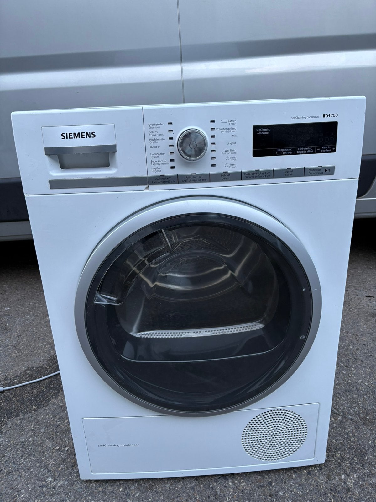 Siemens droogkast 8kg A+++, Elektronische apparatuur, Droogkasten, Ophalen, Zo goed als nieuw, Energieklasse A of zuiniger, Bovenlader