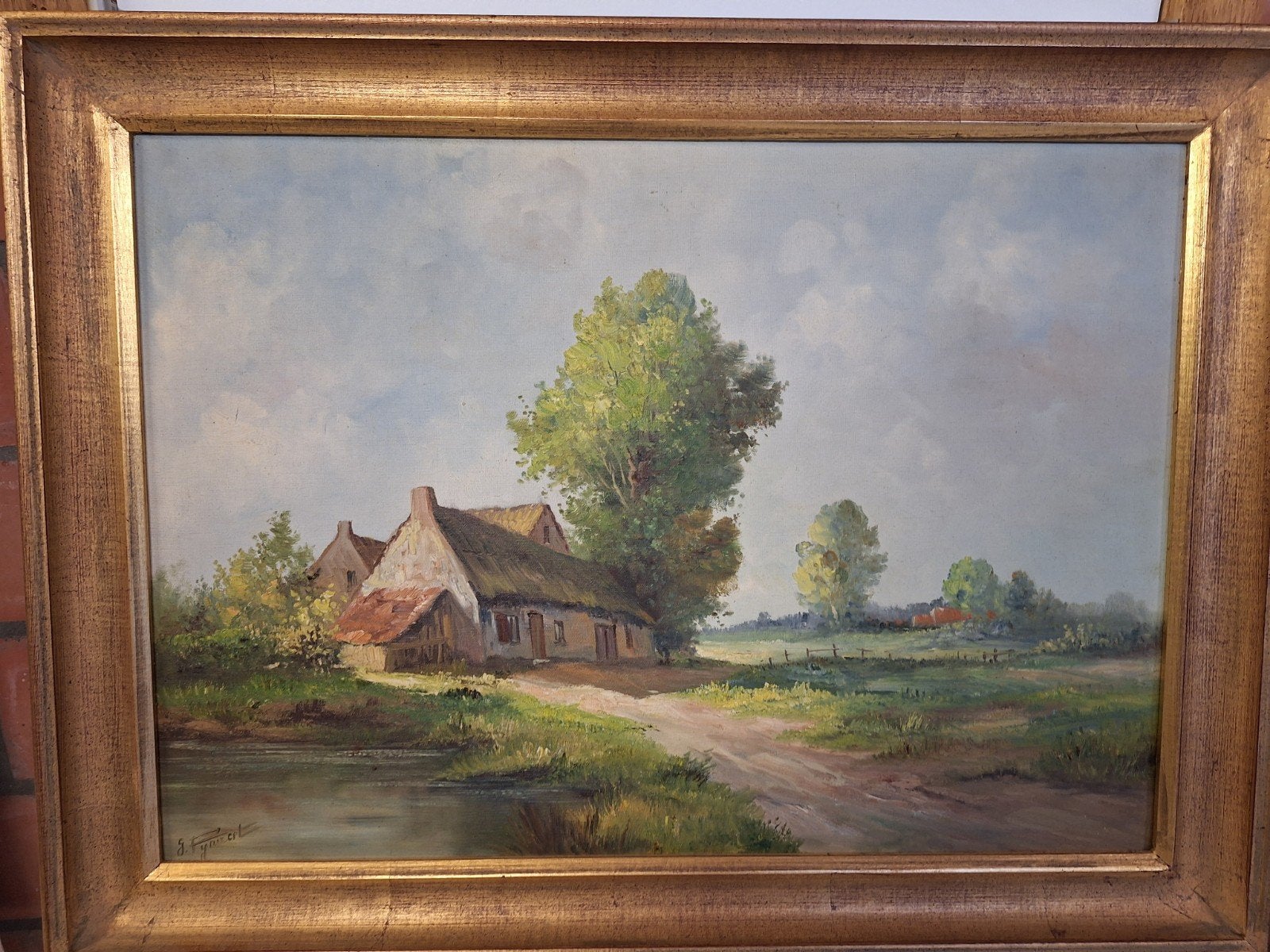 schilderij, Ophalen