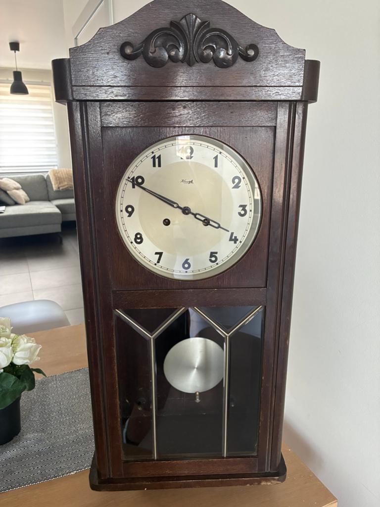 Vintage Kienzle wandklok, Antiek en Kunst, Antiek | Klokken, Ophalen of Verzenden