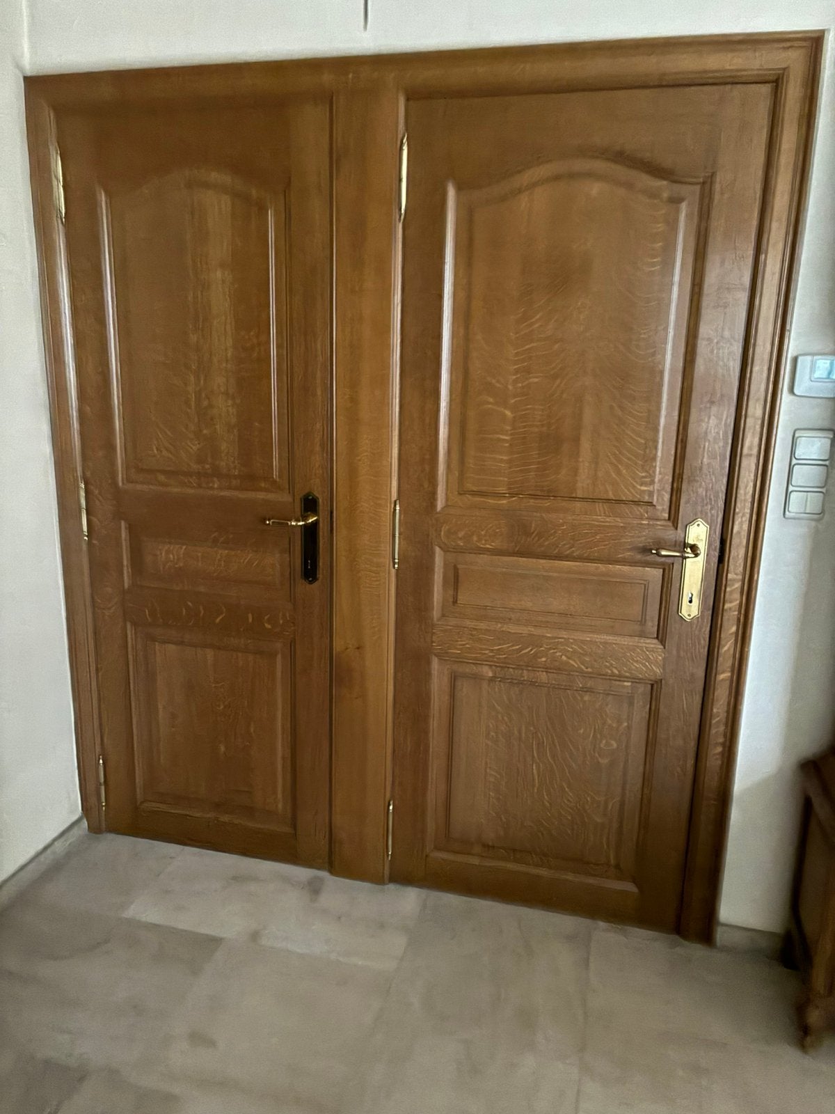 Portes en chêne, Bricolage & Construction, Enlèvement, Comme neuf