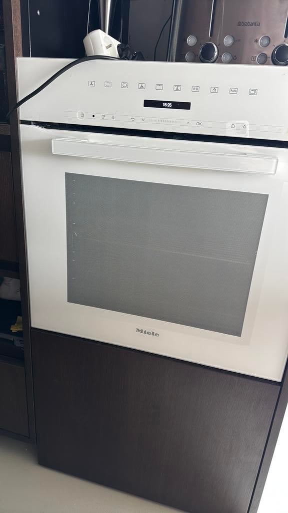 Miele oven H 7264 BP - wit - pyrolyse, Ophalen, Gebruikt, Oven