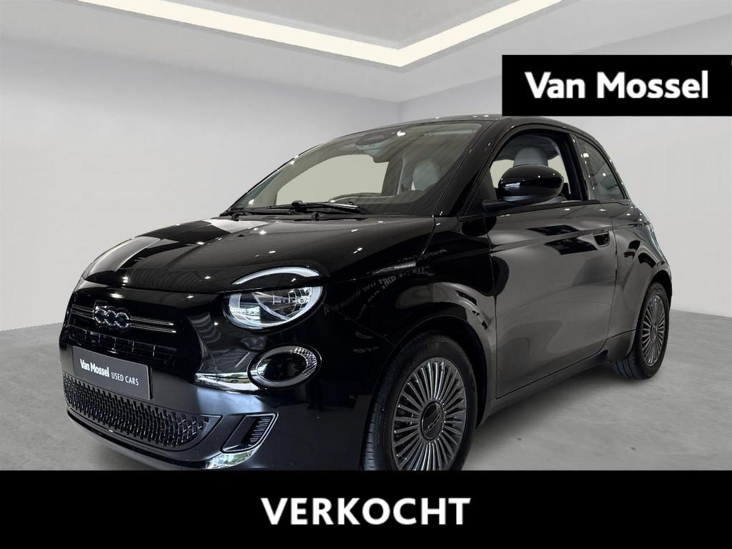 Fiat 500 1.0 Hybrid 48kW ICON, Auto's, Fiat, Voorwielaandrijving, 4 zetels, Stof, Gebruikt