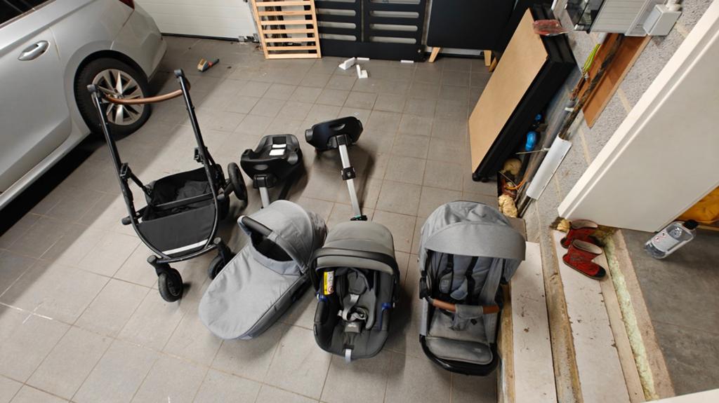 Poussette Britax Romer smile III gris + 2 bases isofix