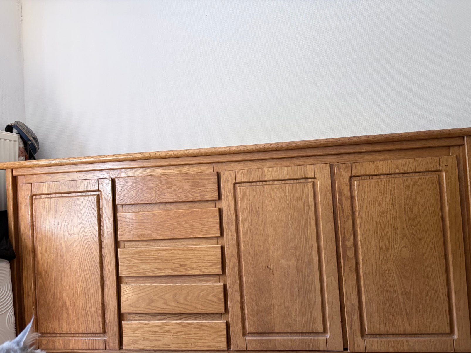 Dressoir bois plein, Maison & Meubles, Enlèvement, Comme neuf