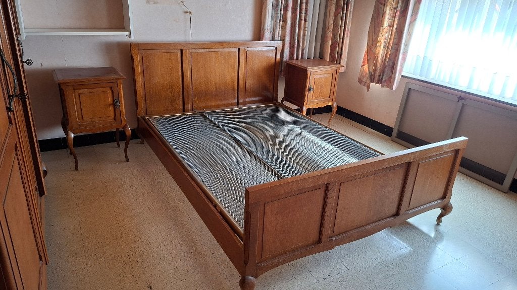 2 Slaapkamers + bed, Ophalen, Gebruikt, Tweepersoons