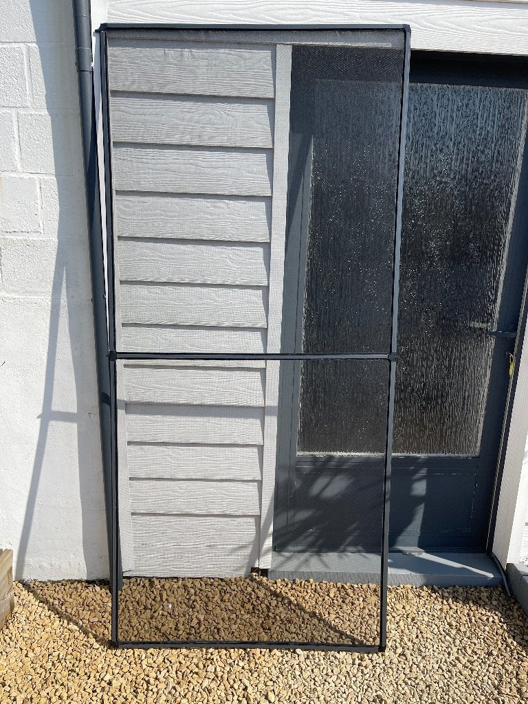 Hordeur met scharnieren 100x215 cm antraciet, Doe-het-zelf en Bouw, Ophalen, Nieuw