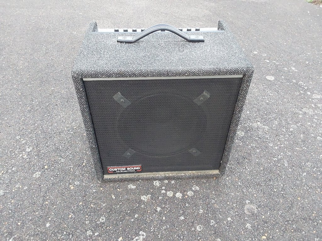Custom Sound Cub 60 Vintage (60W Combo - Made in UK), Musique & Instruments, Enlèvement, Utilisé, Guitare, 50 à 100 watts