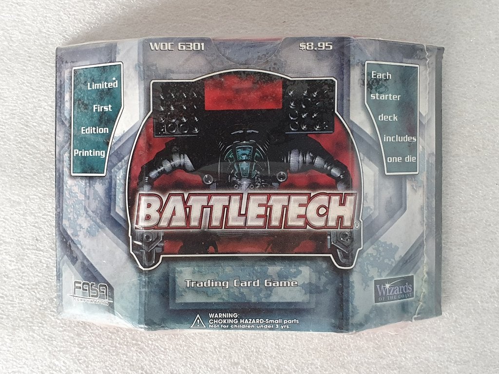 Battletech: Starter Deck WOC 6301 (nieuw) (4), Hobby & Loisirs créatifs, Wargaming, Neuf, Enlèvement ou Envoi