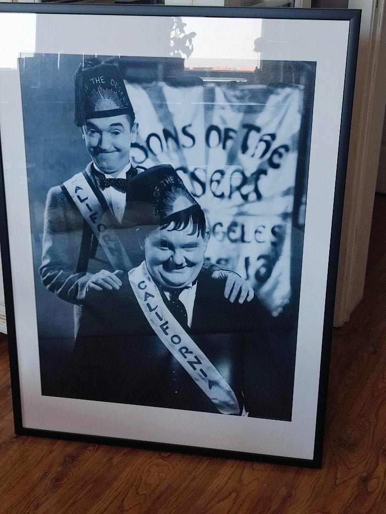 Laurel&Hardy, Huis en Inrichting, Ophalen, Nieuw, 75 tot 100 cm, Print