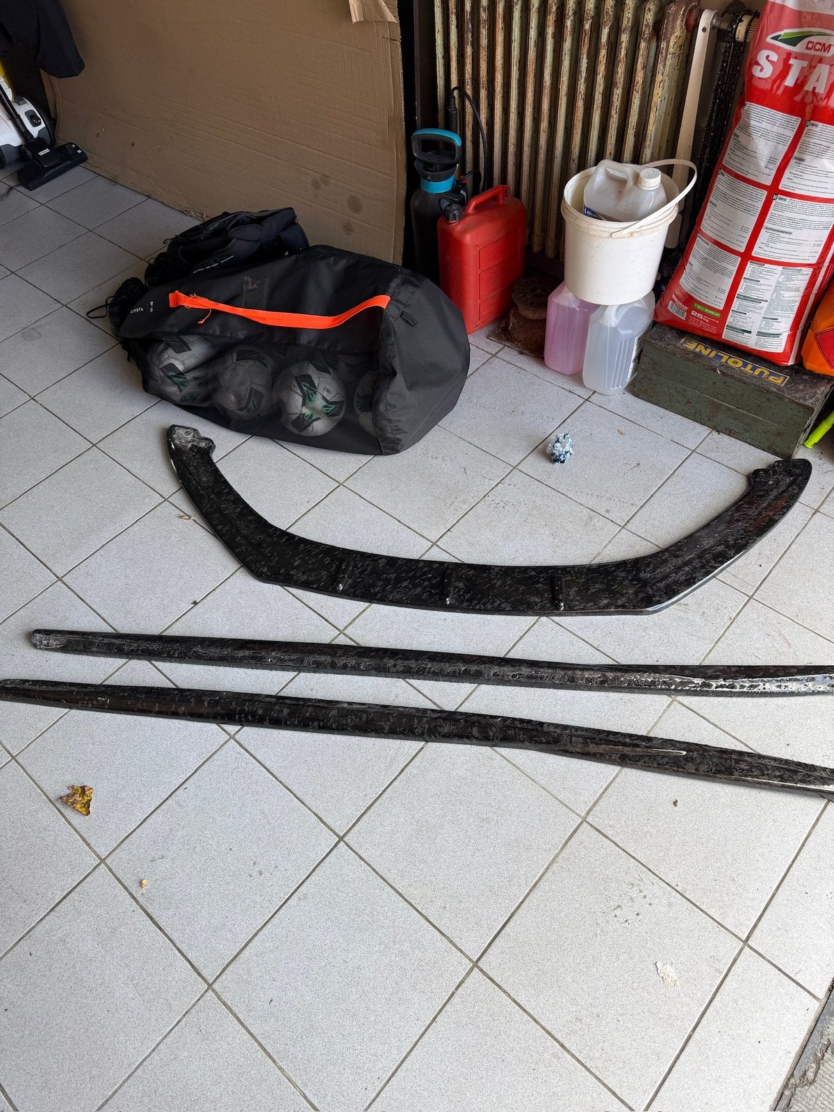Forged carbon kit wv scirocco, Enlèvement
