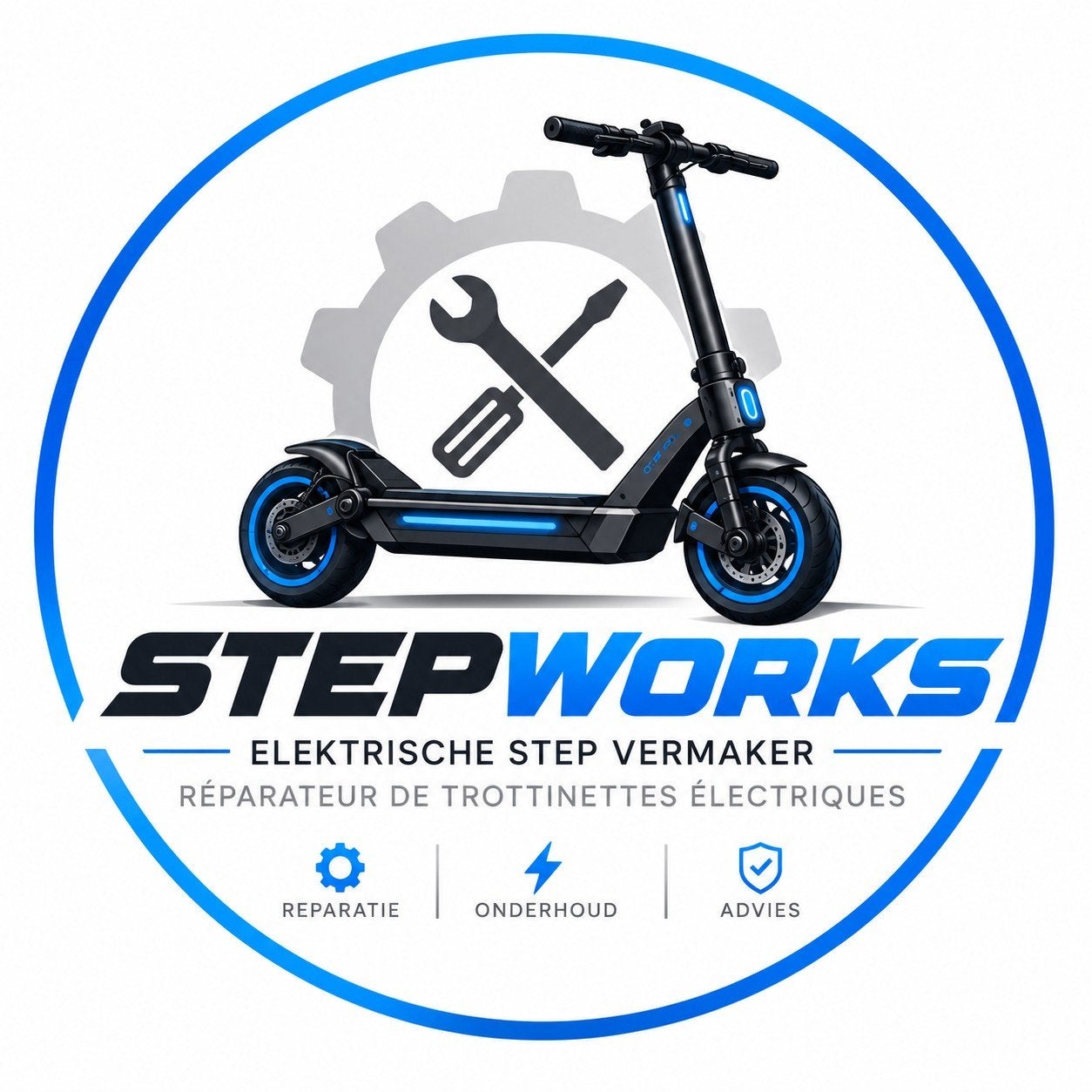 STEP REPARATIE • RÉPARATION TROTTINETTES + upgrades, Enlèvement ou Envoi, Steps