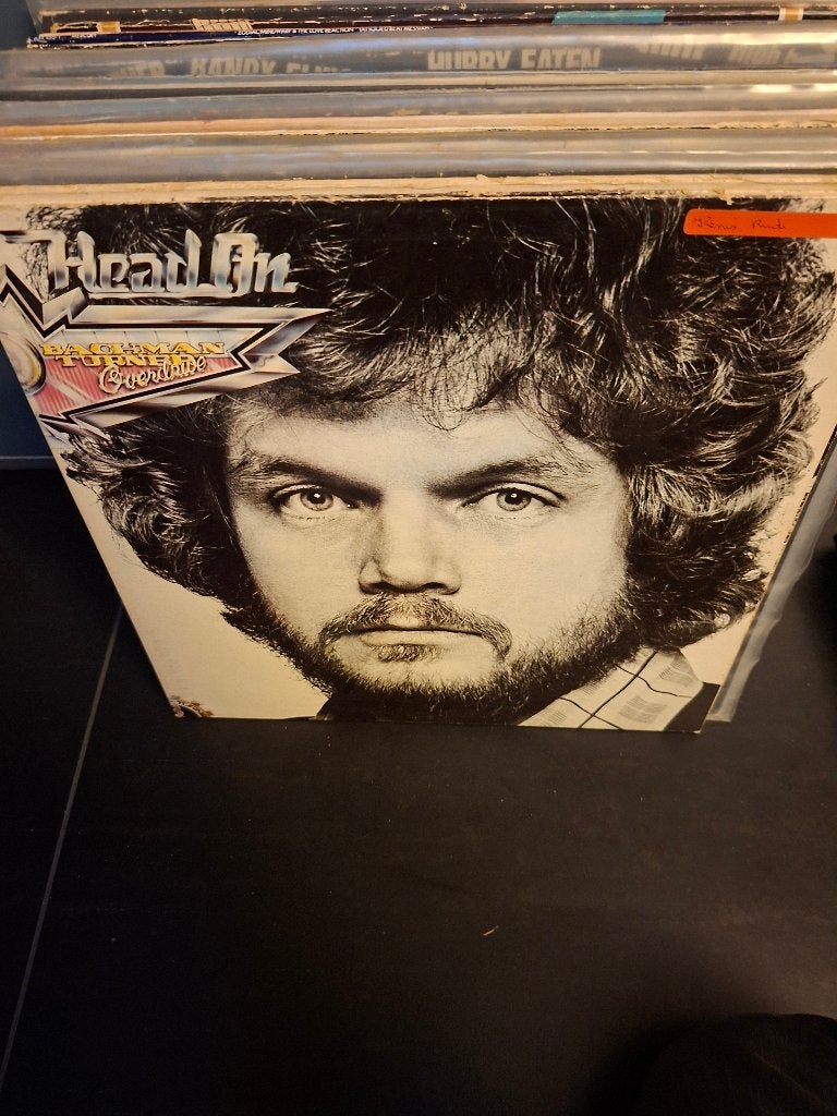 lp - bachman turner overdrive - head on - vak 9, CD & DVD, Enlèvement ou Envoi, Pochette photo, Utilisé, Hard rock