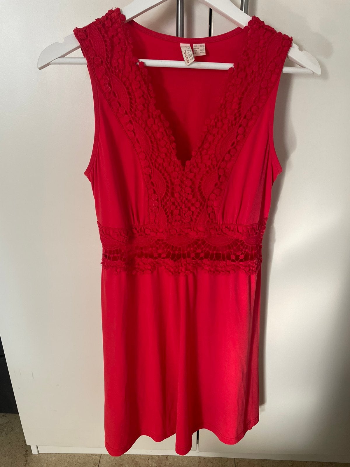Mooi rood kleedje S merk Bodyflirt, Ophalen of Verzenden, Zo goed als nieuw, Rood