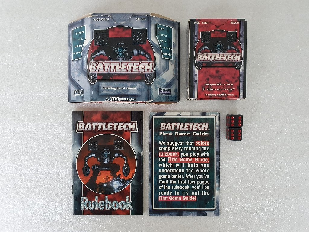 Battletech: Starter Deck WOC 6301 (NIOB), Hobby en Vrije tijd, Wargaming, Ophalen of Verzenden, Nieuw