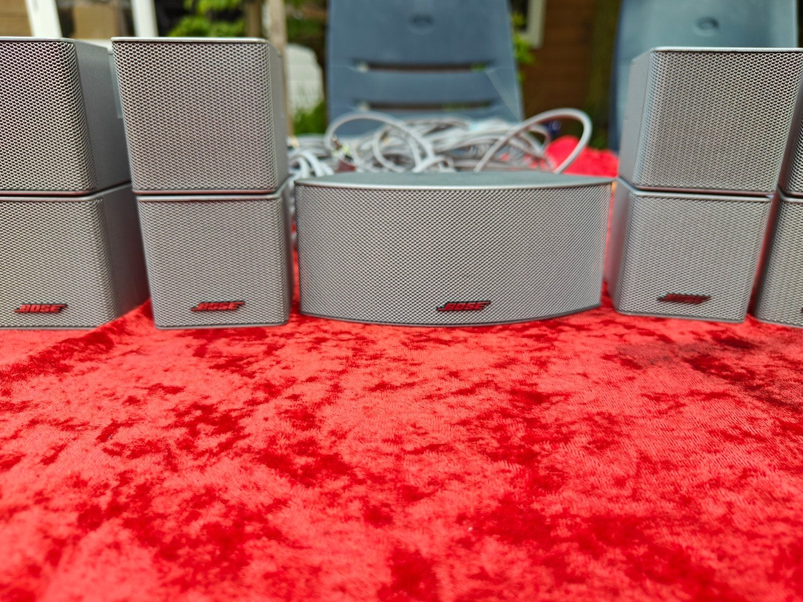 Bose Jewel luidsprekers 5x met luidsprekerkabels originele, Audio, Tv en Foto, Ophalen of Verzenden