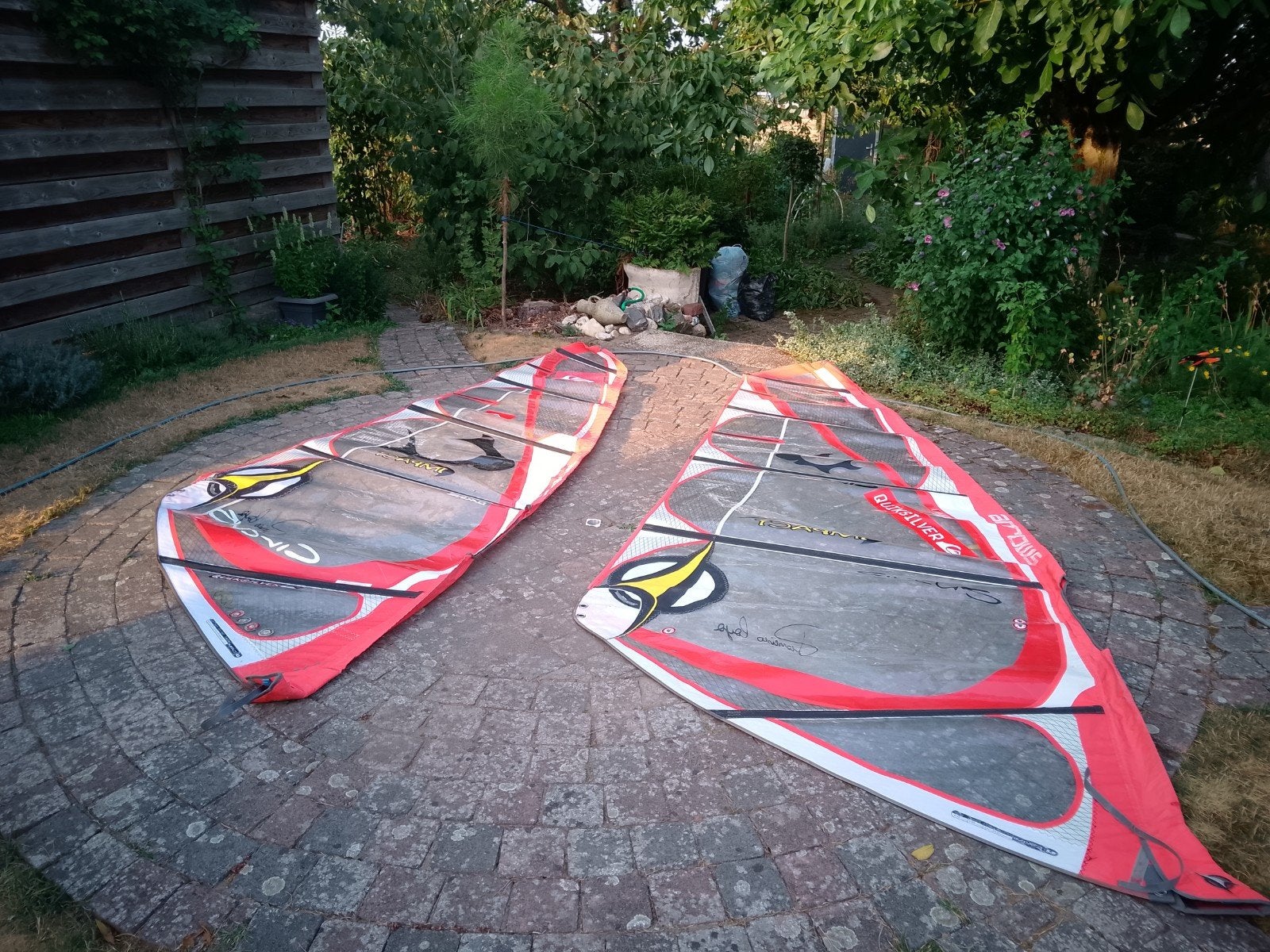 Set van 2 Wave zeiltjes, Ophalen, Arrows