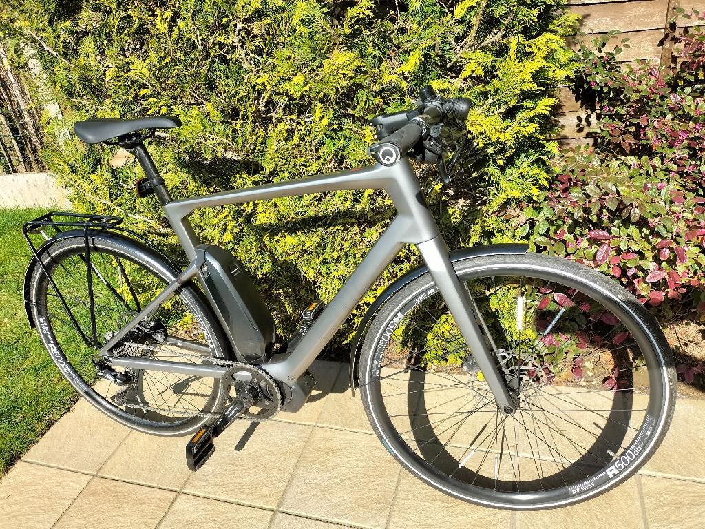 BMC Alpenchallenge AMP City One – 2 batteries – TB état, Fietsen en Brommers, Ophalen, Gebruikt, 30 tot 50 km per accu, Overige merken