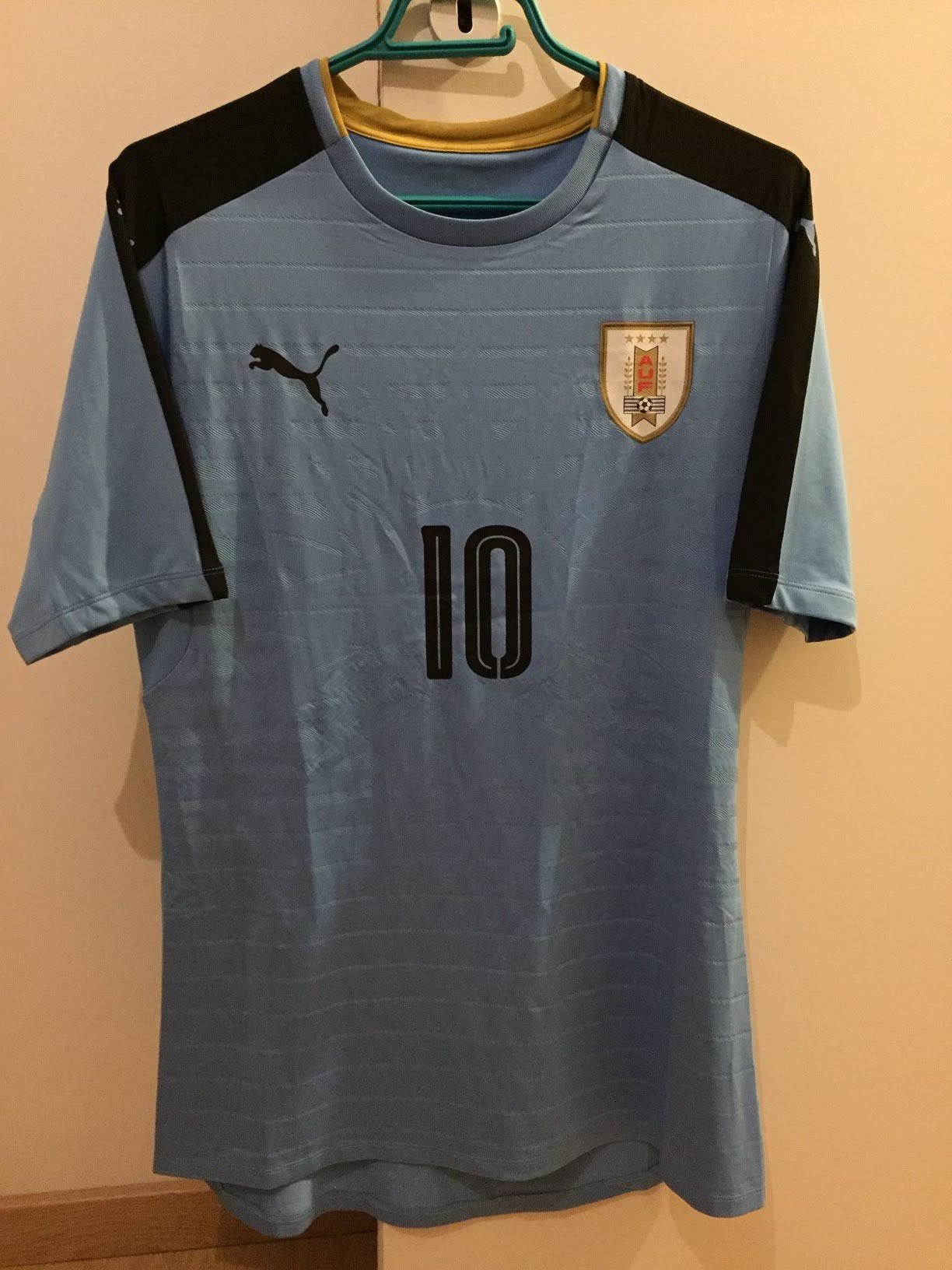 Uruguay match issued/prepared shirt Pereiro (ex-PSV), Ophalen of Verzenden, Zo goed als nieuw, Shirt
