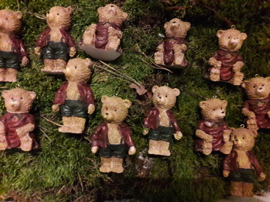 Beertjes hangdecoratie (12 beschikbaar) prijs/stuk, Diversen, Ophalen of Verzenden, Zo goed als nieuw