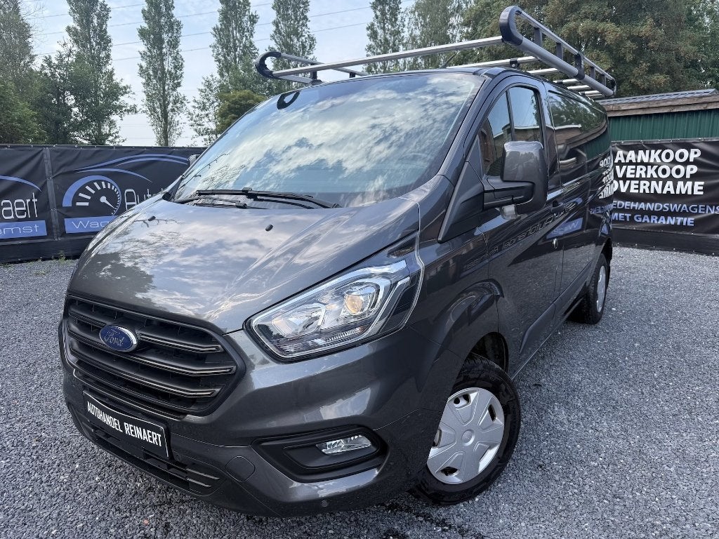 Ford Transit Custom, 2021, 93.000km, Ac, Dakdrager, Camera +, https://public.car-pass.be/vhr/556e2ce6-9f0d-4b5f-a7ee-39fe4d8ae890