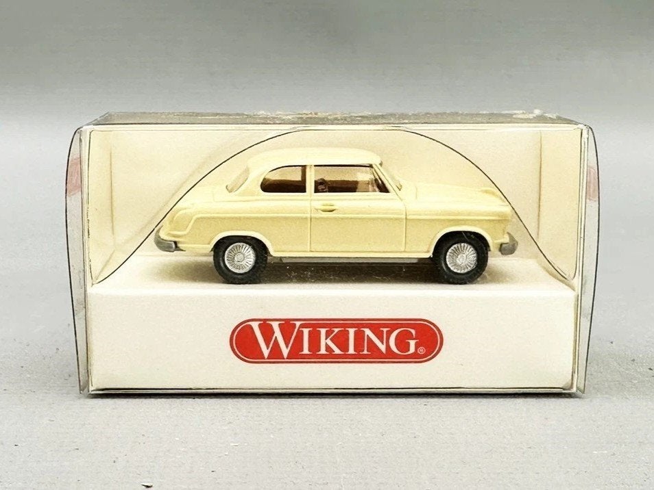 1:87 Wiking 8230213 Borgward Isabella 2-door sedan creme, Hobby en Vrije tijd, Ophalen of Verzenden, Zo goed als nieuw, Auto, Wiking