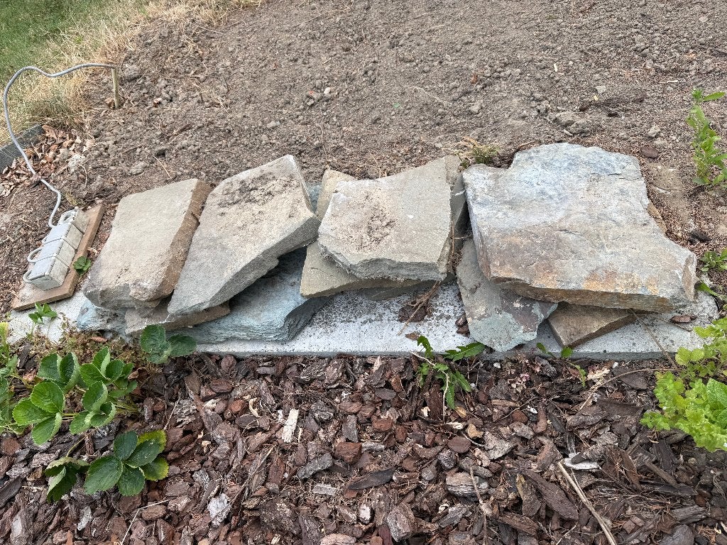 Sierstenen te koop, Jardin & Terrasse, Gravier, Rochers & Caillasse, Utilisé, Autres types, Enlèvement
