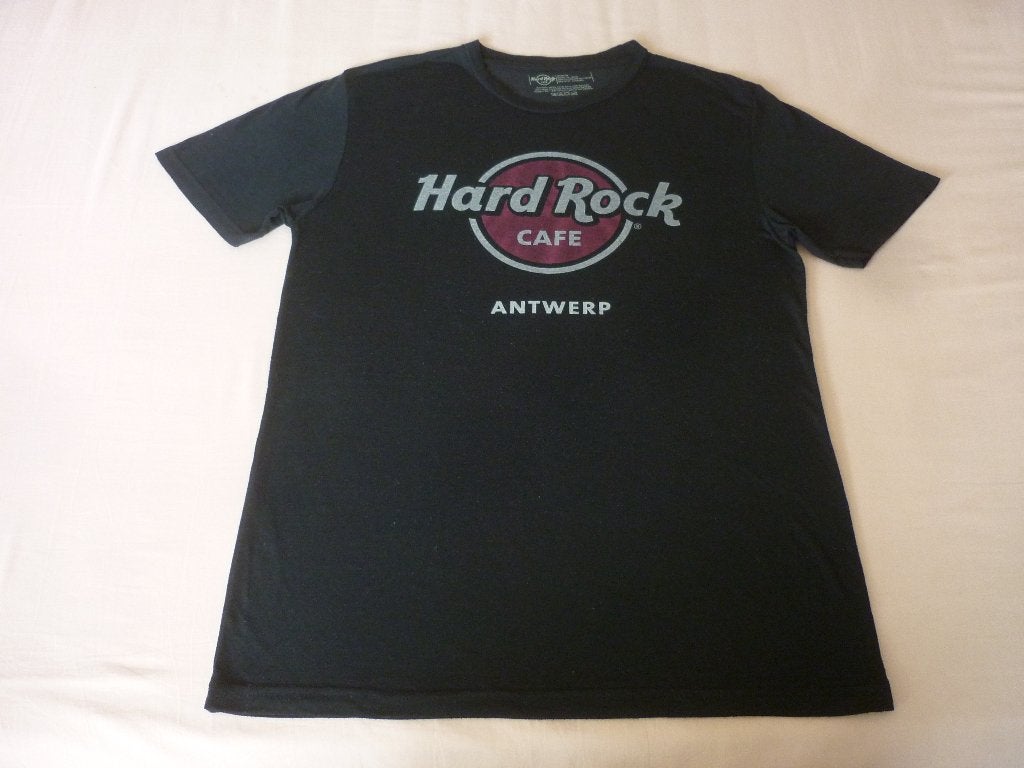T-shirt Hard Rock Café Antwerp, Enlèvement ou Envoi, Hard Rock Café, Comme neuf, Taille 48/50 (M)