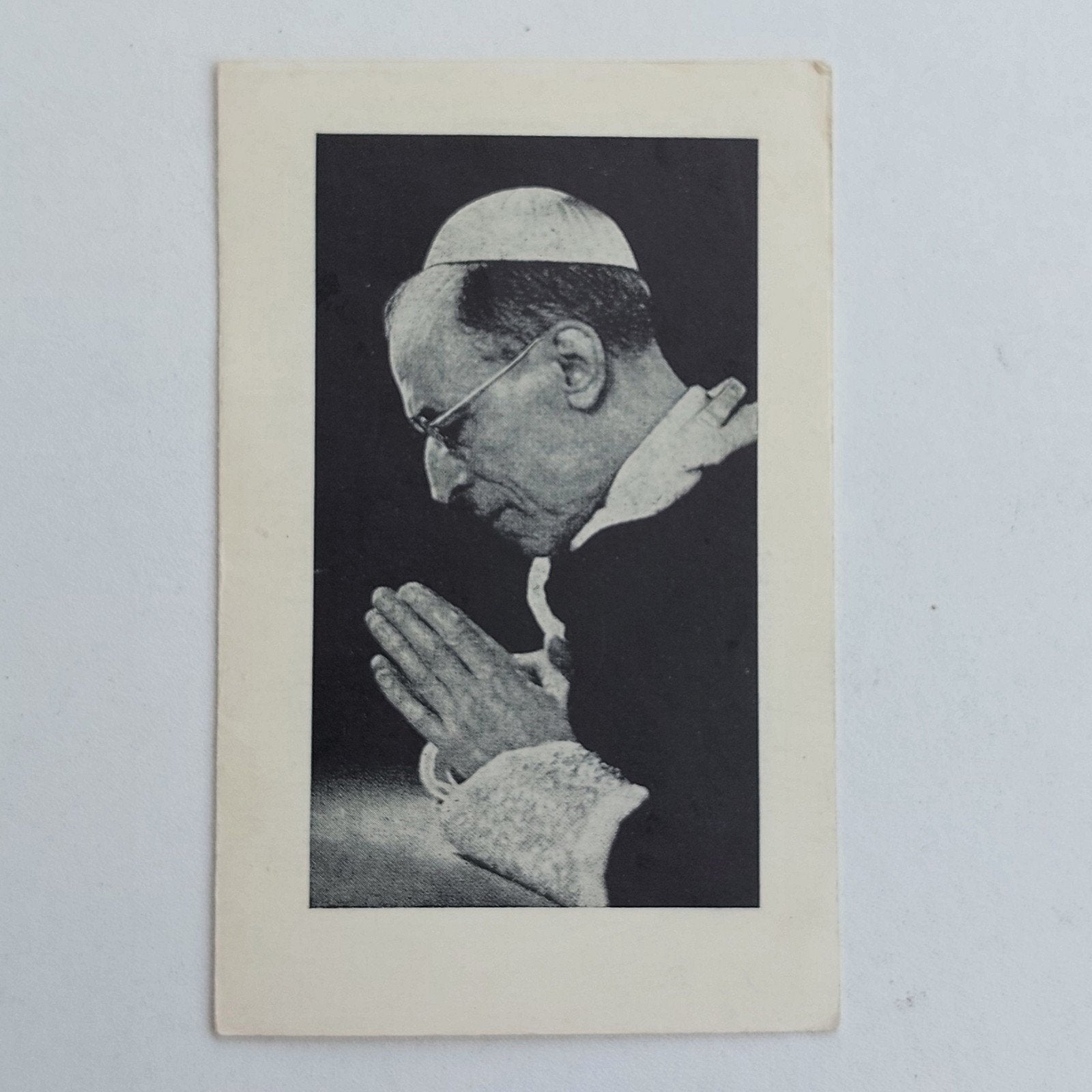 Bidprentje Paus Pius XII, Verzamelen, Ophalen of Verzenden, Bidprentje