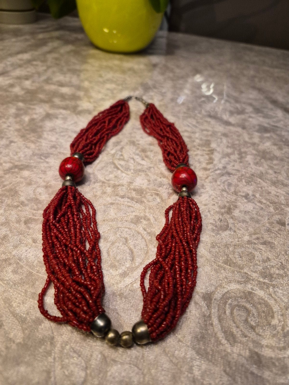 Corail rouge à plusieurs brins vintage, Enlèvement ou Envoi