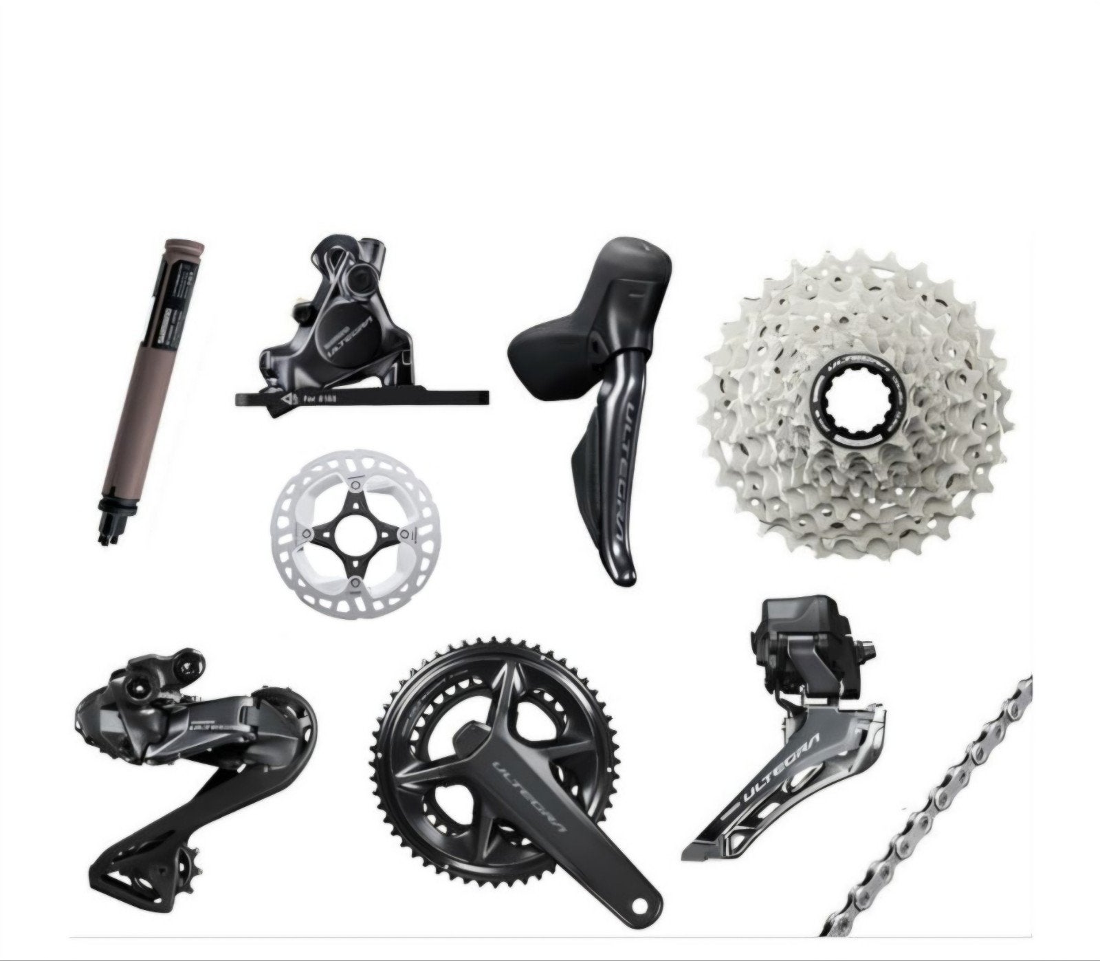 nieuwe ultegra di2 12sp incl dubbelzijd. powermeter, Enlèvement, Neuf