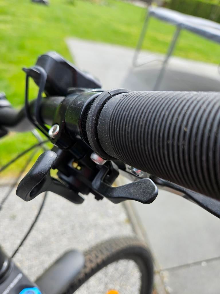 Touring-mountainbike ST 120 zwart/blauw 27.5", Fietsen en Brommers, Ophalen, 24 inch of meer, Zo goed als nieuw, Btwin Decathlon